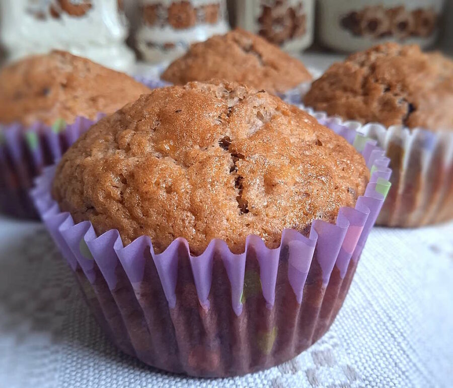 Muffinki bananowe
