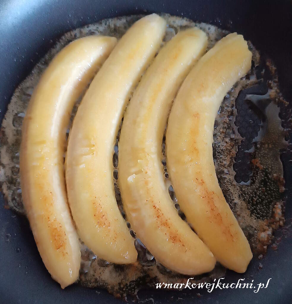 Smażenie bananów