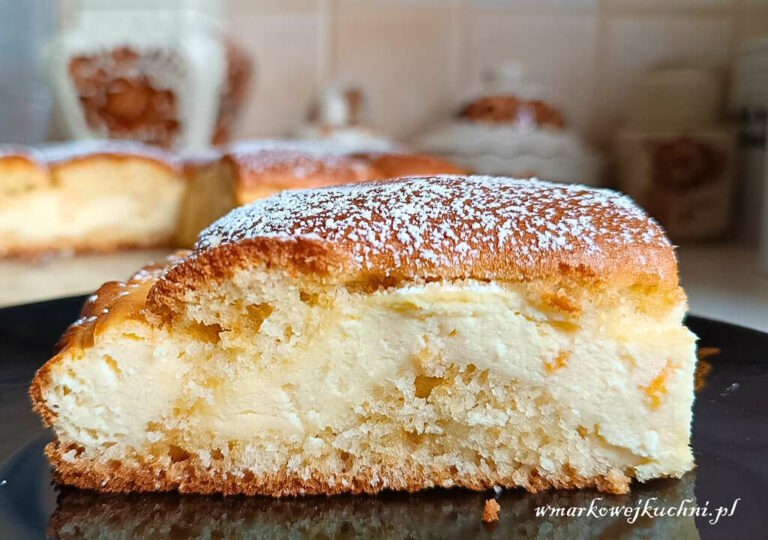 Ciasto ucierane z masą serową