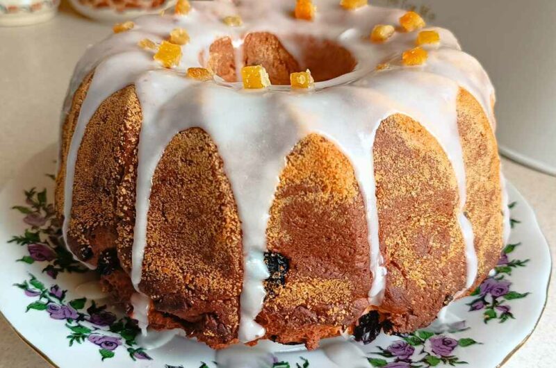 Wielkanocna babka parzona